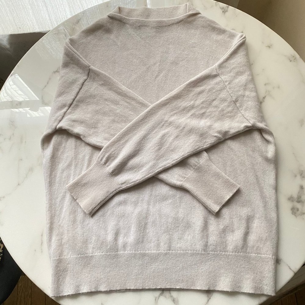 IRIS & INK Envelope Neck 100% Cashmere Sweater